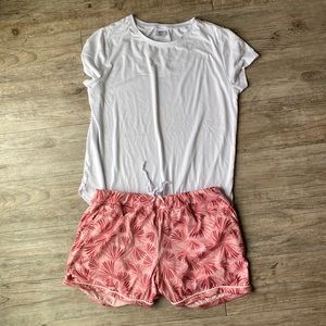 NWOT Hello Mello PJ Short Set